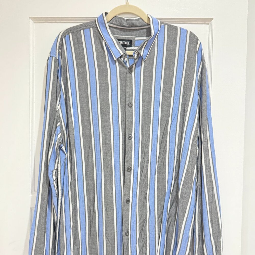 Zanerobe Striped Men's Button Down Shirt